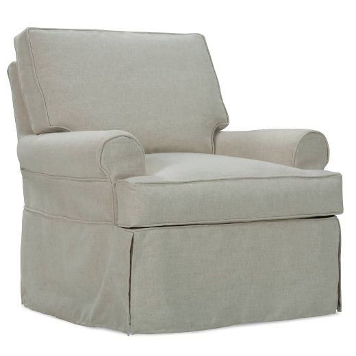 Picture of Sophie Slipcovered Swivel Glider